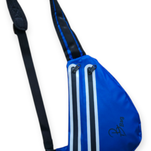 Anti-Diebstahl Umhängetasche in Blau